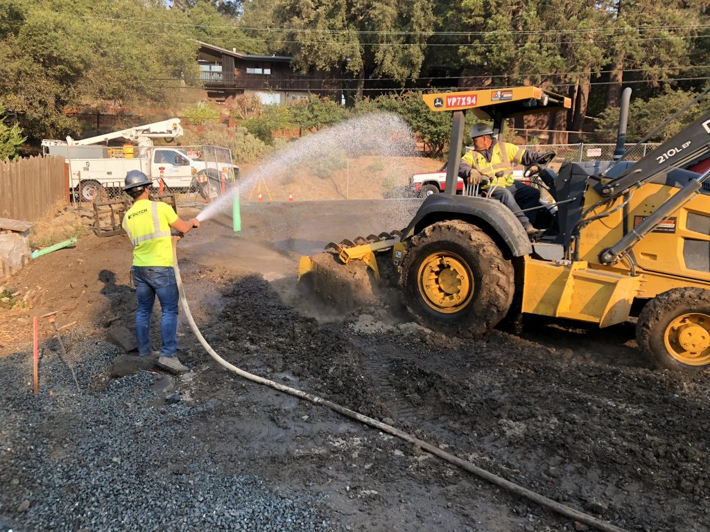 Dutch Contracting crew at work